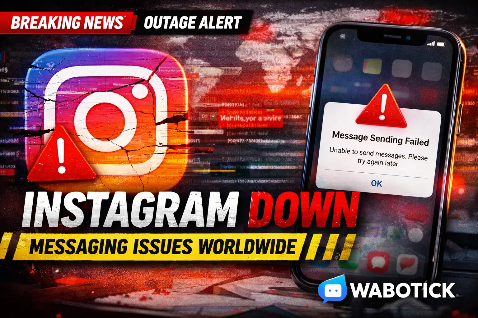 Wabotick - Instagram Down